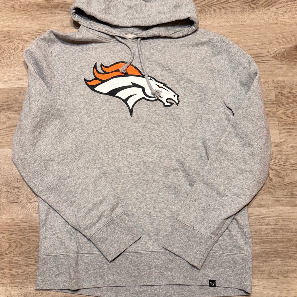 Denver Broncos 47’ Gray Hoodie